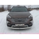 Рамка номерного знака Hyundai Santa Fe Grand (комплект) ТСС для 2014-2016