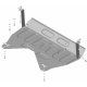 Усиленная защита картера двигателя, КПП (2 мм, сталь) для Kia Sportage 2010-2016, Hyundai ix35 2010-2015