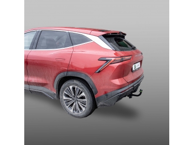 Фаркоп для Jetour Dashing 2023-н.в. с условно-съемным креплением шара (на 2 болтах)