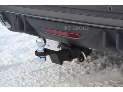 Фаркоп для Jetour X70 Plus 2023-н.в. съемное крепление шара под американский квадрат