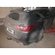 Фаркоп оцинкованный для Kia Optima SW универсал, кроме дизель, кроме гибрид 2015-2020 быстросъемное крепление шара