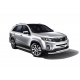 Защита порогов с алюм. площадкой d=51 мм (НПС) для Kia Sorento 2014-2020