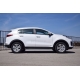 Защита порогов вогнутые d=63 мм (НПС) для Kia Sportage 2016-2022