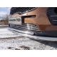 Защита передняя двойная 60-42 мм ТСС для Kia Sportage 2016-2018