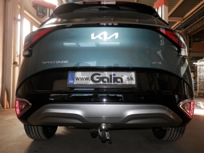 Фаркоп оцинкованный для Hyundai Tucson 2021-2024, 2024-н.в., Kia Sportage 2022-н.в. быстросъемное крепление шара