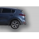 Фаркоп для Kia Sportage 4 рестайл 2018-2022, Hyundai Tucson рестайл, кроме авто с двигателем 2,4 л 2018-2021 съемное крепление шара под американский квадрат