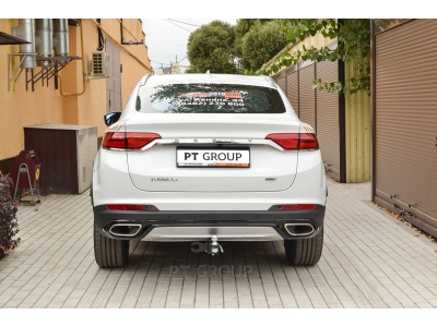 Фаркоп для Geely Tugella 2020-2024, KnewStar 001 2024-н.в. съемное крепление шара под американский квадрат