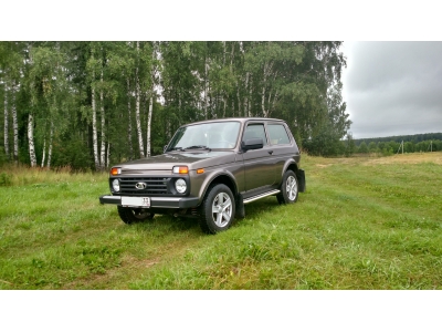 Защита порогов с алюм. площадкой d=51 мм (НПС) для Lada 4x4 2121 1995-2021, Lada 4x4 Urban 2014-2020