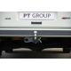 Фаркоп для Lada Niva 4x4 2121, 2131 1995-2006, Lada 4x4 2006-2020, Lada Niva Legend 2021-н.в. съемное крепление шара под американский квадрат