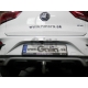 Фаркоп оцинкованный для MG ZS 2021-н.в. условно-съемное крепление шара