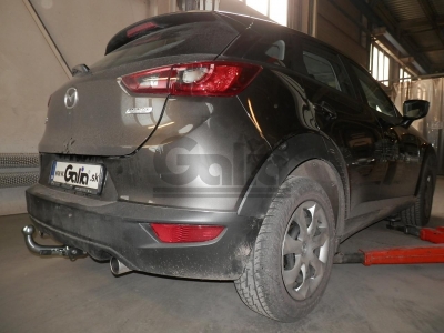 Фаркоп оцинкованный для Mazda CX-3 2015-н.в. условно-съемное крепление шара