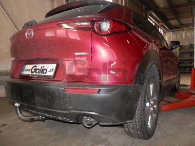 Фаркоп оцинкованный для Mazda CX-30 2019-н.в. условно-съемное крепление шара
