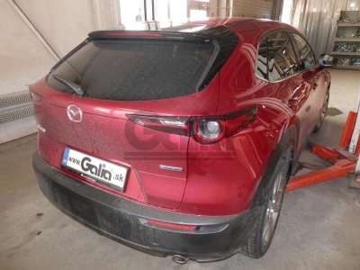 Фаркоп оцинкованный для Mazda CX-30 2019-н.в. условно-съемное крепление шара