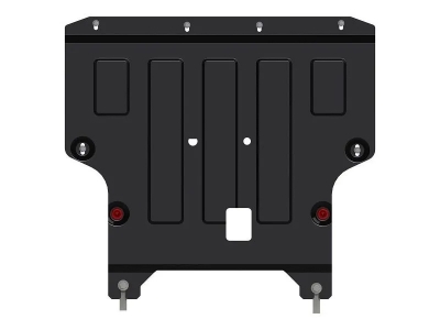 Защита картера двигателя, КПП (2 мм, сталь) для Mercedes Citan 2012-2021 (V = 1.5 CDI MT), Renault Kangoo 2017-2021 (V = 1.5 CDI MT)