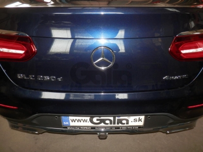 Фаркоп оцинкованный Galia для Mercedes GLC-Class x253 2015-2022, Mercedes GLC-Class Coupe C253 2016-2022 быстросъемное крепление шара
