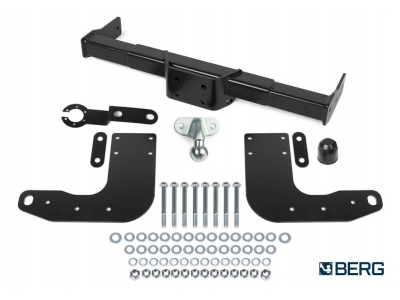 Фаркоп для Mercedes Sprinter 2006-2019, 2019-н.в. , Volkswagen Crafter 2006-2016, (без подножки, кроме L2 2-колеса) фланцевое крепление шара