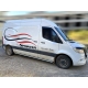 Пороги труба d-60 для Mercedes Sprinter кузов 907 2021 – н.в.