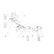 Тюнинговый фаркоп для Mitsubishi Pajero Sport 2 2008-2016, Mitsubishi Pajero Sport 3 2016-2021 крепление шара на двух болтах