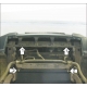Усиленная защита радиатора (2 мм, сталь) для Mitsubishi Pajero IV 2006-2012, 2012-2020