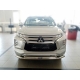 Защита переднего бампера двойная d-76+60 для Mitsubishi Pajero Sport 2021 – н.в.