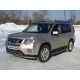 Защита передняя двойная 60-42 мм ТСС для Nissan X-Trail 2011-2015