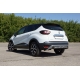 Защита порогов прямая d=63 мм (НПС) для Renault Kaptur 2016-2022