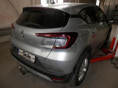 Фаркоп оцинкованный для Renault Captur (Европейская версия, не Kaptur) 2019-н.в. условно-съемное крепление шара