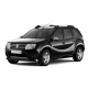 Защита порогов вогнутая d=63 мм ШАГРЕНЬ (ППК) для Renault Duster 2012-2020, Nissan Terrano 2014-2022