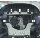 Усиленная защита картера двигателя, КПП (2 мм, сталь) для Renault Megane III 2008-2013, Renault Megane III 2013-2016, Renault Scenic III 2009-2016, Renault Grand Scenic III 2009-2017, Renault Fluence 2010-2012, 2012-2018