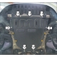Защита картера двигателя, КПП (1,5 мм, сталь) для Renault Megane III 2008-2013, Renault Megane III 2013-2016, Renault Scenic III 2009-2016, Renault Grand Scenic III 2009-2017, Renault Fluence 2010-2012, 2012-2018