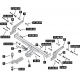 Фаркоп для Renault Duster 2011-2021, 2021-2022, Renault Kaptur 2016-2022, Nissan Terrano 2014-2022 съемное крепление шара под американский квадрат