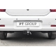 Фаркоп для Renault Logan седан 2014-2022, Renault Logan Stepway 2019-2022 съемное крепление шара под американский квадрат