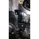 Защита картера двигателя, КПП (2 мм, сталь) для Hyundai Tucson 2018-2021 (V = 1.6 AT AWD; 2.0d AT AWD; 2.0 AT AWD; 2.0 AT FWD), Kia Sportage 2018-2022 (V = 2.4 AT; 2.0 CRDi AT)