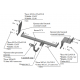 Фаркоп для Kia Rio седан рейстайлинг 2020-2022, Hyundai Solaris седан 2021-2022, Solaris KRS 2024-н.в. крепление шара на двух болтах
