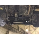 Защита заднего моста (2 мм, сталь) для Suzuki Jimny 2019-н.в. (V - 1.5 AT/MT 4WD)
