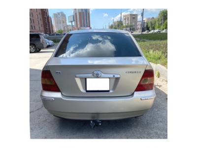 Фаркоп для Toyota Corolla E120 седан 2000-2006 крепление шара на двух болтах