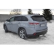 Фаркоп с нержавеющей накладкой для Toyota Highlander 2013-2020 фланцевое крепление шара