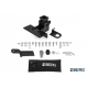 Фаркоп для Toyota Land Cruiser Prado 120 2002-2009, Prado 150 (кроме Black Onyx) 2009-2023, Lexus GX470 2003-2009, Lexus GX460 2009-2023 съемное крепление шара под американский квадрат