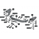 Фаркоп для Toyota Land Cruiser Prado 150 Black Onyx 2020-2023 фланцевое крепление шара