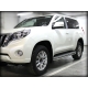 Пороги (обвод штатного порога, под порог) d-53 для Toyota Land Cruiser Prado 150 BLACK ONYX 2020 – н.в.