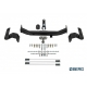 Фаркоп Toyota Land Cruiser 200 (кроме Executive, TRD) 2007-2021, Lexus LX 2007-2022 фланцевое крепление шара