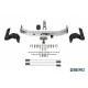 Фаркоп с нержавеющей накладкой Toyota Land Cruiser 200 (кроме Executive, TRD) 2007-2021, Lexus LX 2007-2022 фланцевое крепление шара