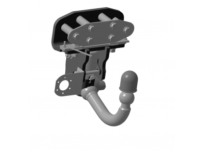 Фаркоп для Toyota Land Cruiser 200 2007-2021, Lexus LX 2007-2021 быстросъемное крепление шара с ключом