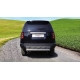 Защита задняя (центральная) 75х42 мм для Toyota Land Cruiser 250 Prado 2024-н.в.