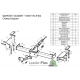 Фаркоп для Toyota Land Cruiser Prado 90 1996-2002 со сварным фланцевым шаром