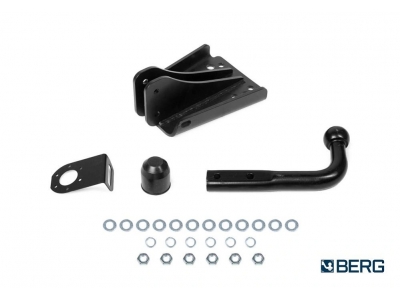 Фаркоп для UAZ Hunter 2003-н.в., UAZ 469 1972-1985, 2010-2011, UAZ 3151/31512 1985-2013 крепление шара на двух болтах