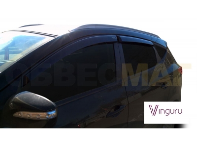 Дефлекторы окон Vinguru 4 штуки для Hyundai ix35 2010-2015