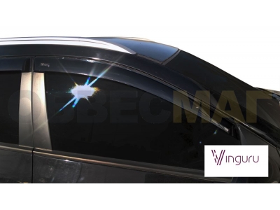 Дефлекторы окон Vinguru 4 штуки для Hyundai ix35 2010-2015
