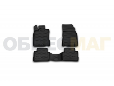 Коврики в салон полиуретан 4 штуки Element для Nissan Qashqai 2014-2021