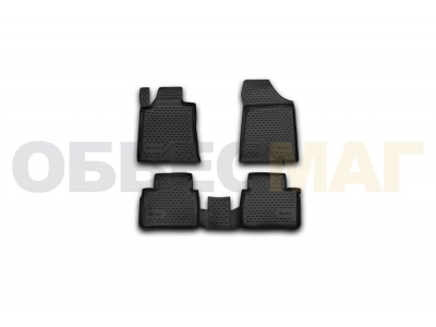 Коврики в салон полиуретан 4 штуки Element для Nissan Teana 3 2014-2021